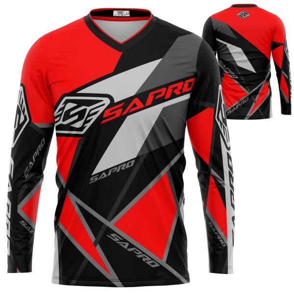 MC-500 motocross racing jersey bulk OEM custom off-road racing jersey breathable mesh performance design