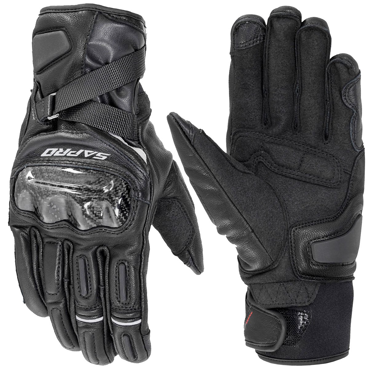 genuine cowhide long motorcycle gloves black leather riding gloves protective long cuff motorcycle gloves