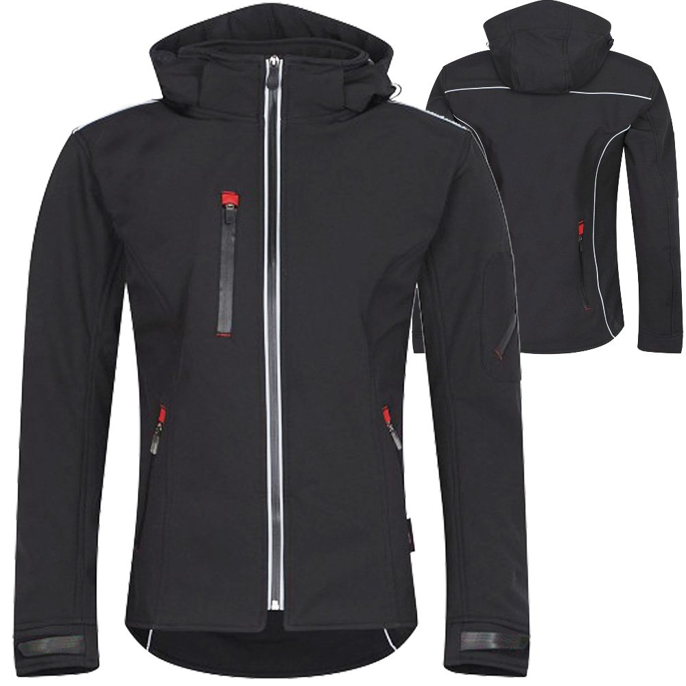 ANNA motorcycle softshell riding jacket in Softshell Fabric Waterproof Repellent & Windproof by Maxler Motosport