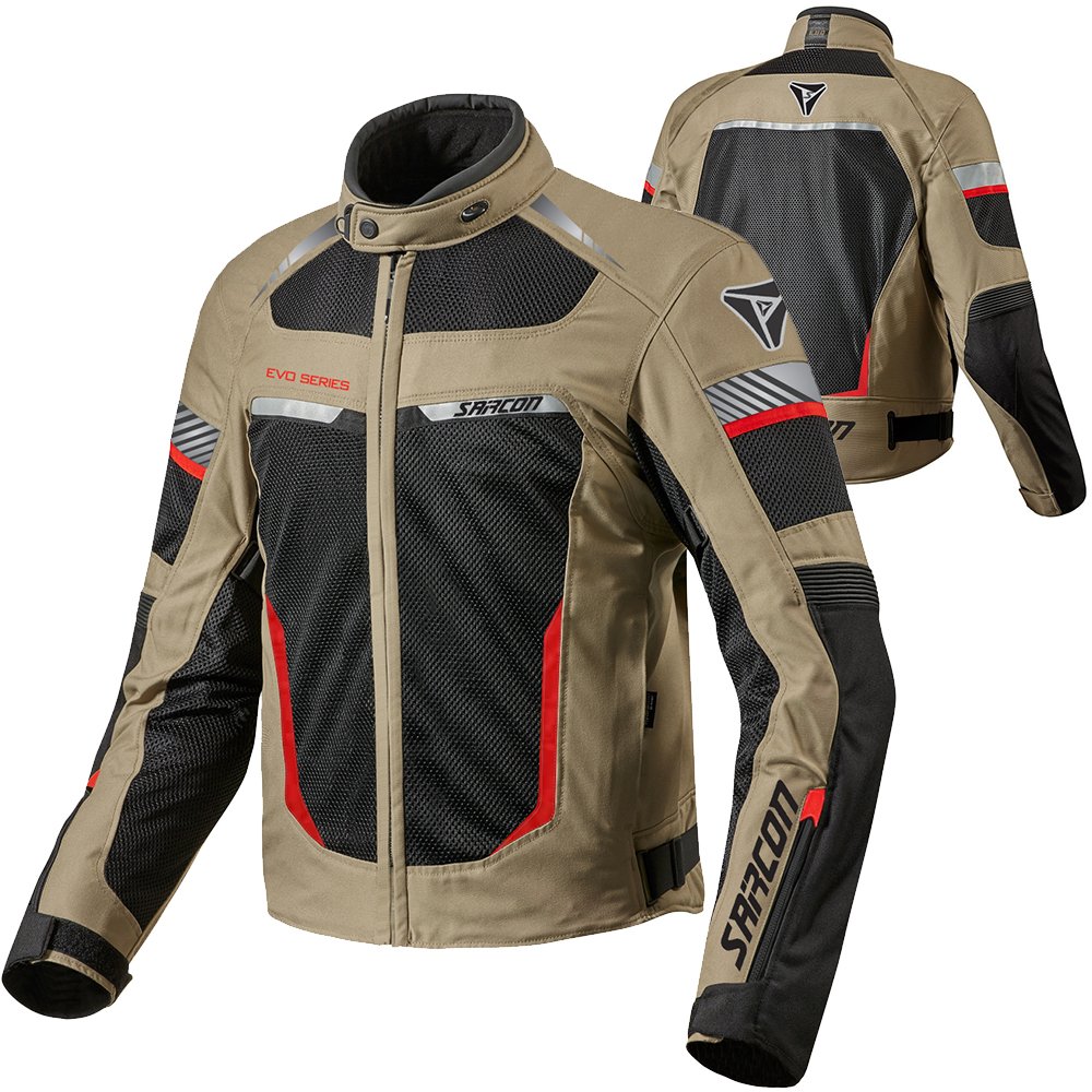 ASPAR mesh textile motorcycle jacket supplier OEM apparel by Maxler Motosport