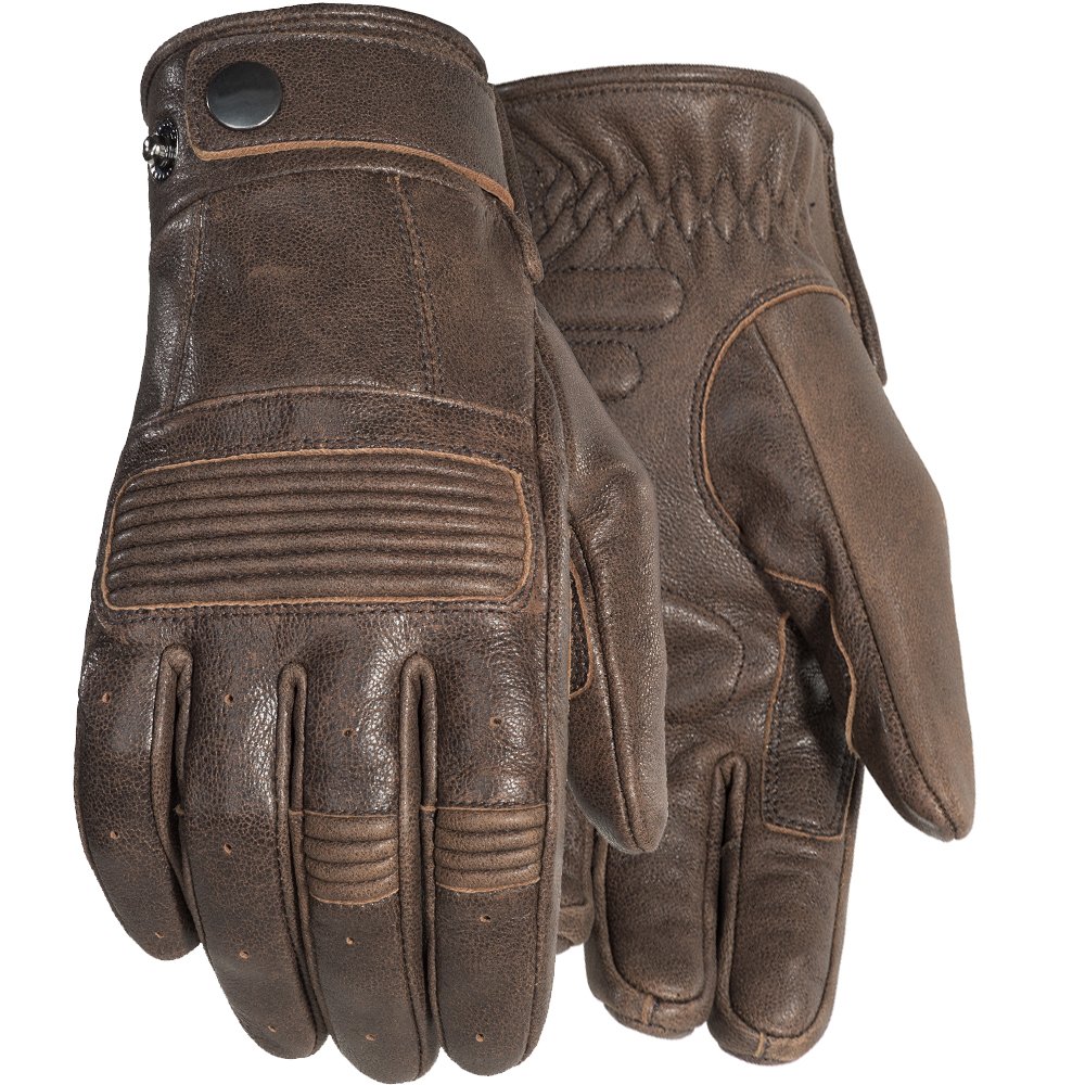 ASPIRE breathable leather biker gloves 100% cowhide leather motorcycle riding gloves Maxler Motosport