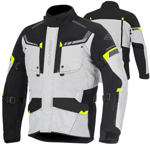 BUTANE heavy duty long textile motorcycle jacket B2B OEM touring manufacturer Maxler Motosport