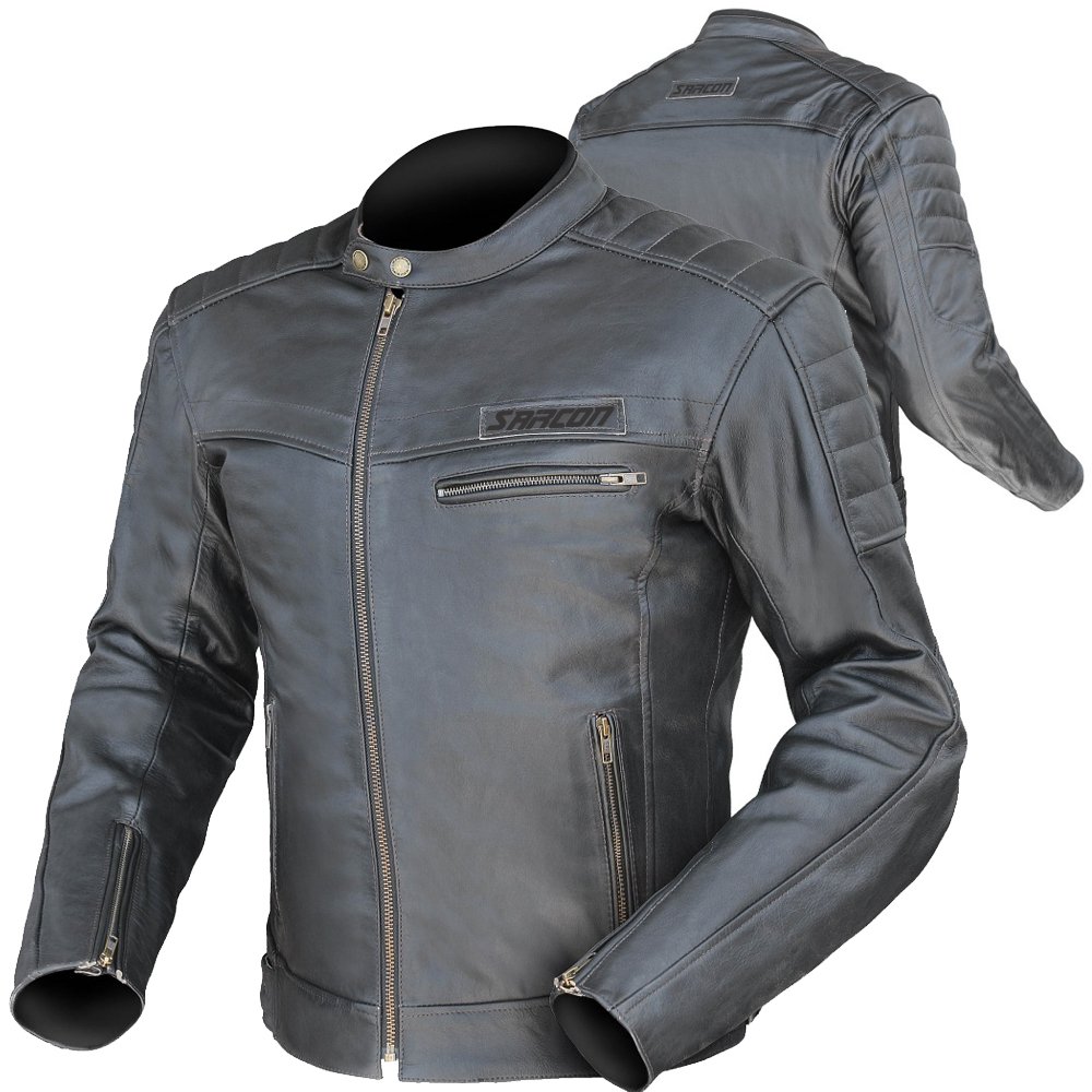 DURA OEM leather biker jacket production café racer motorcycle jacket manufacturer