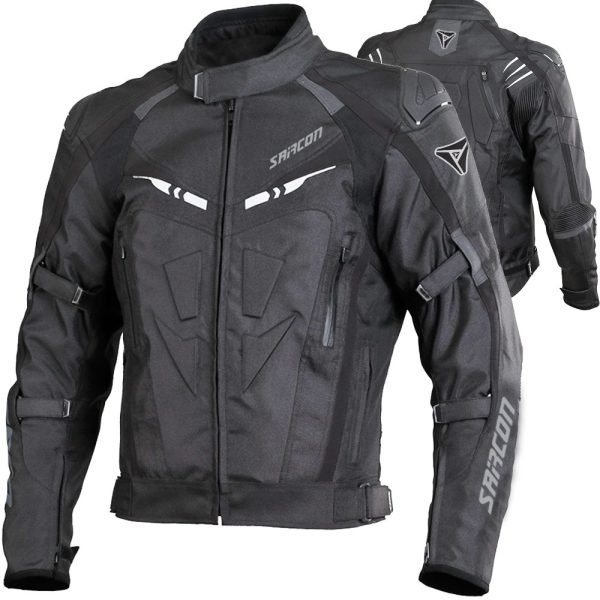 ELMED CE approved short textile motorcycle jacket OEM manufactured by Maxler Motosport