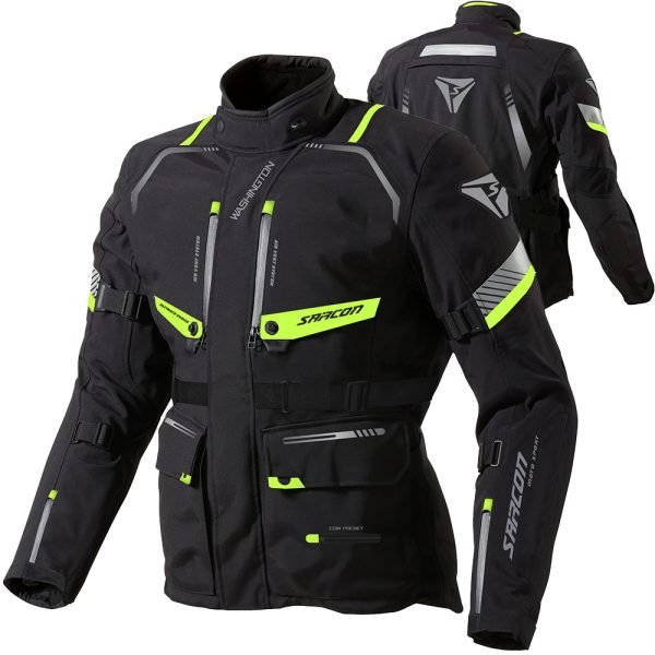HUNTER custom long textile motorcycle jacket OEM B2B touring manufacturer Maxler Motosport