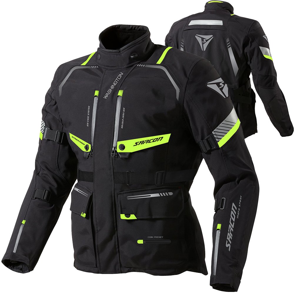 HUNTER custom long textile motorcycle jacket OEM B2B touring manufacturer Maxler Motosport
