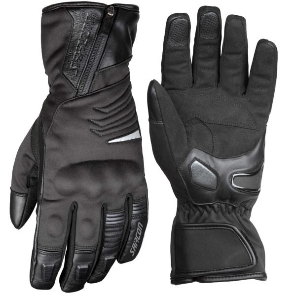 racing leather motorcycle gloves long cuff cowhide biker gloves