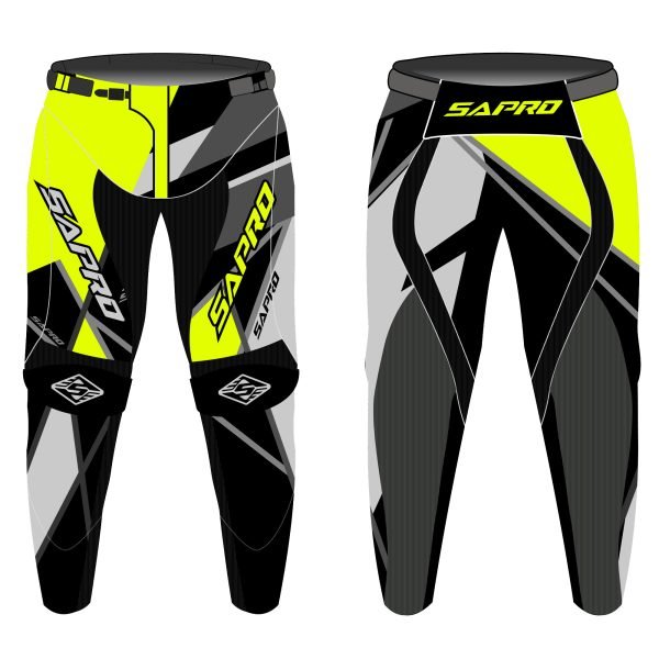MC-508 motocross trousers supplier OEM custom off-road racing trousers black grey performance design