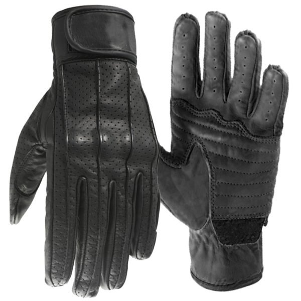 PROXI perforated leather riding gloves breathable motorcycle gloves OEM manufacturer Maxler Motosport