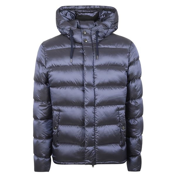 Custom puffer jacket manufacturer polyester quilted hooded winter jacket OEM private label