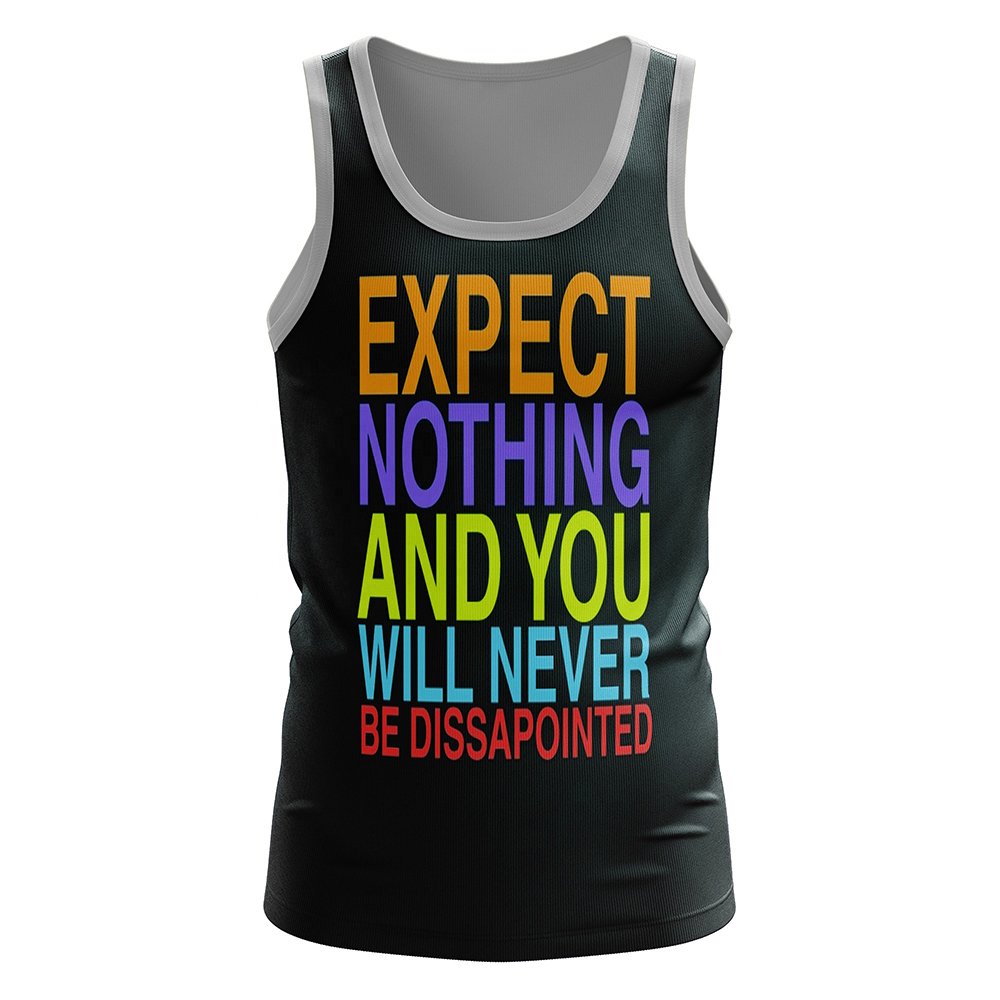 private label tank tops PT-MTT-00012 custom branded sleeveless tank top manufacturer bulk