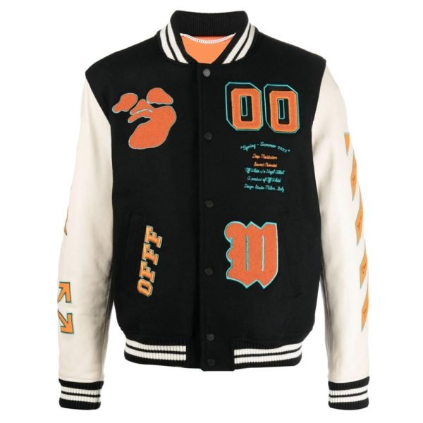 PT-MVJ-0038 OEM varsity jacket manufacturer custom wool leather sleeves private label varsity jacket