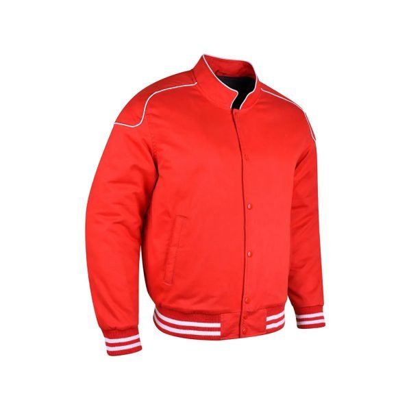PT-MVJ-008 custom wool varsity jacket manufacturer premium wool leather sleeves private label varsity jacket
