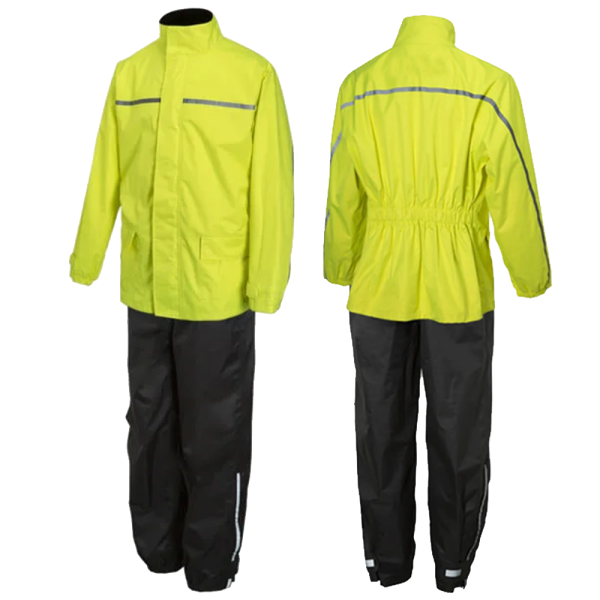 RG-800 motorcycle rain gear manufacturer waterproof taffeta OEM private label rain suit by Maxler Motosport