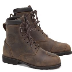 RIDGE bulk motorcycle boots supplier leather riding boots OEM private label anti slip sole
