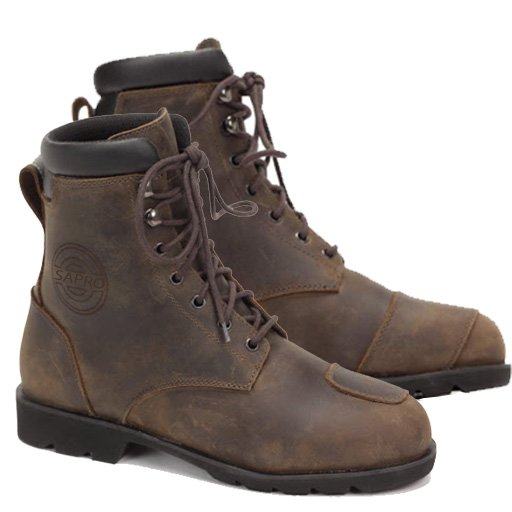 RIDGE bulk motorcycle boots supplier leather riding boots OEM private label anti slip sole
