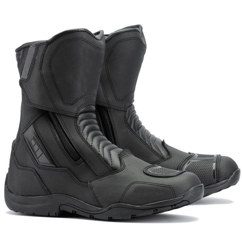 ROCKET wholesale motorcycle leather boots OEM riding boots supplier anti slip sole private label