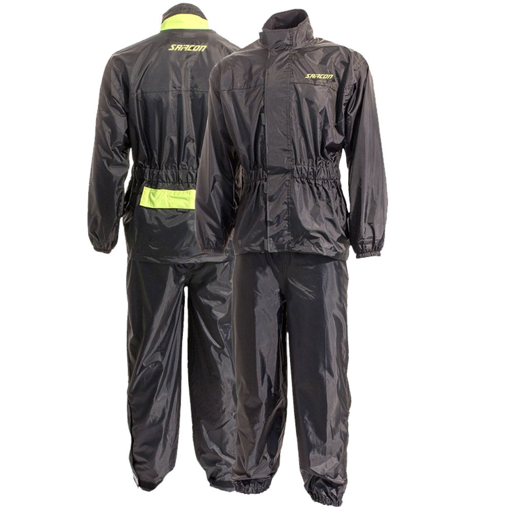 RG-807 custom motorcycle rain gear waterproof taffeta OEM private label riding suit by Maxler Motosport