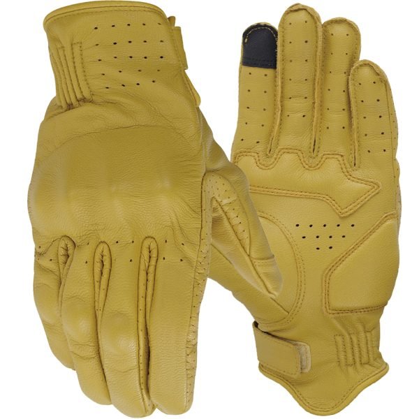 SAMO perforated leather motorcycle gloves manufacturer breathable riding gloves OEM Maxler Motosport