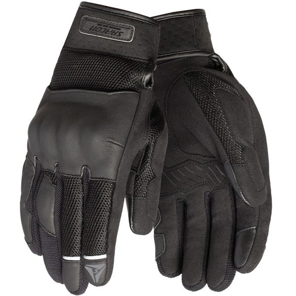 SAVAGE private label leather motorcycle gloves air mesh breathable riding gloves OEM Maxler Motosport