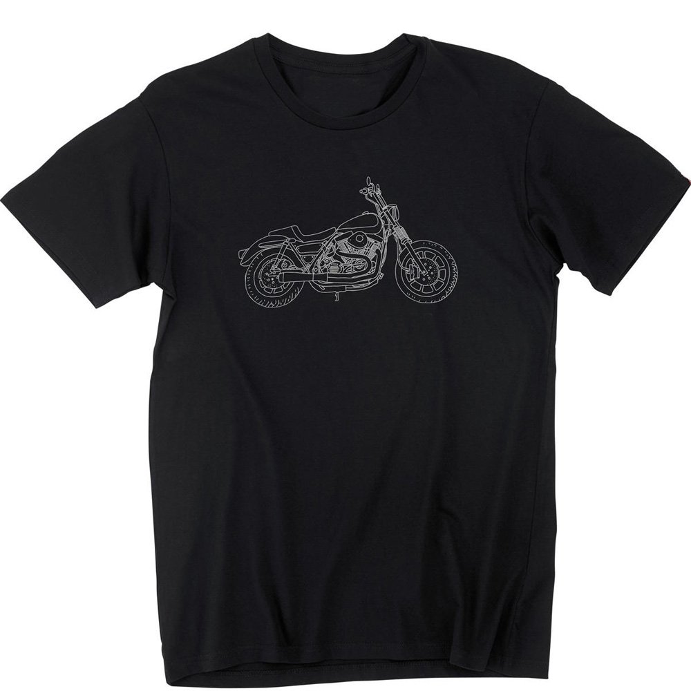 BT 600 cotton biker t shirt 100% cotton lightweight motorcycle lifestyle tee OEM bulk production