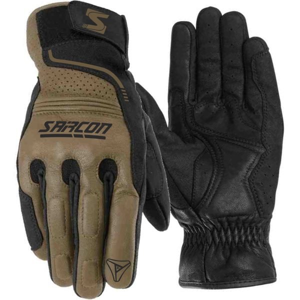 SURFI perforated leather motorcycle gloves supplier breathable riding gloves OEM manufacturer Maxler Motosport