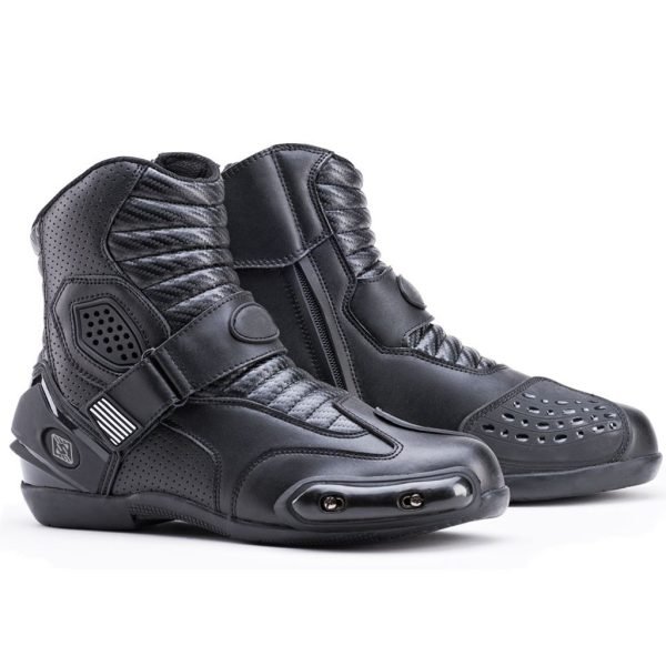 TERRA motorbike boots manufacturer leather riding boots OEM private label anti slip sole