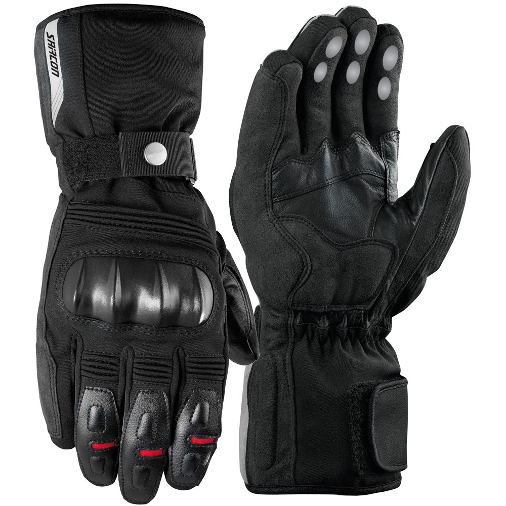 motorcycle gauntlet riding gloves cowhide leather protective biker gloves