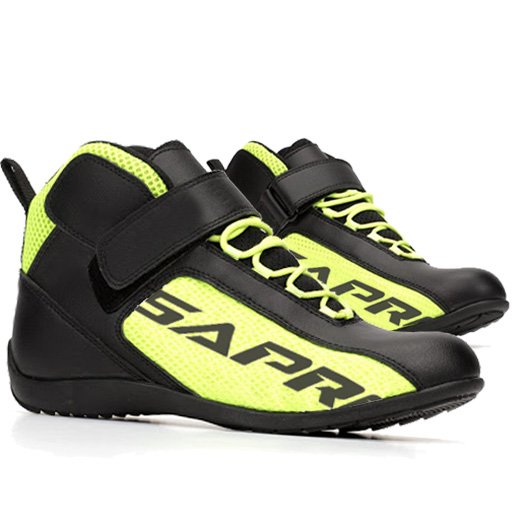 VERTIGO leather motorcycle boots manufacturer black neon riding boots OEM private label