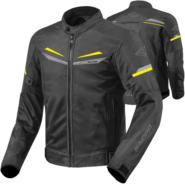 Viper Summer Neon textile summer jacket supplier Pakistan OEM motorcycle apparel by Maxler Motosport