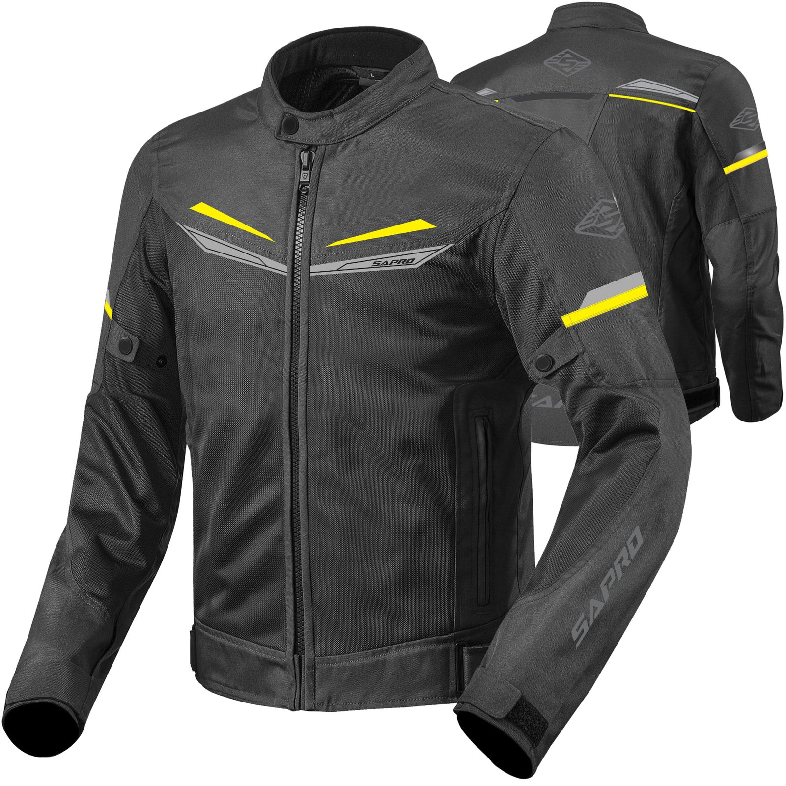 Viper Summer Neon textile summer jacket supplier Pakistan OEM motorcycle apparel by Maxler Motosport
