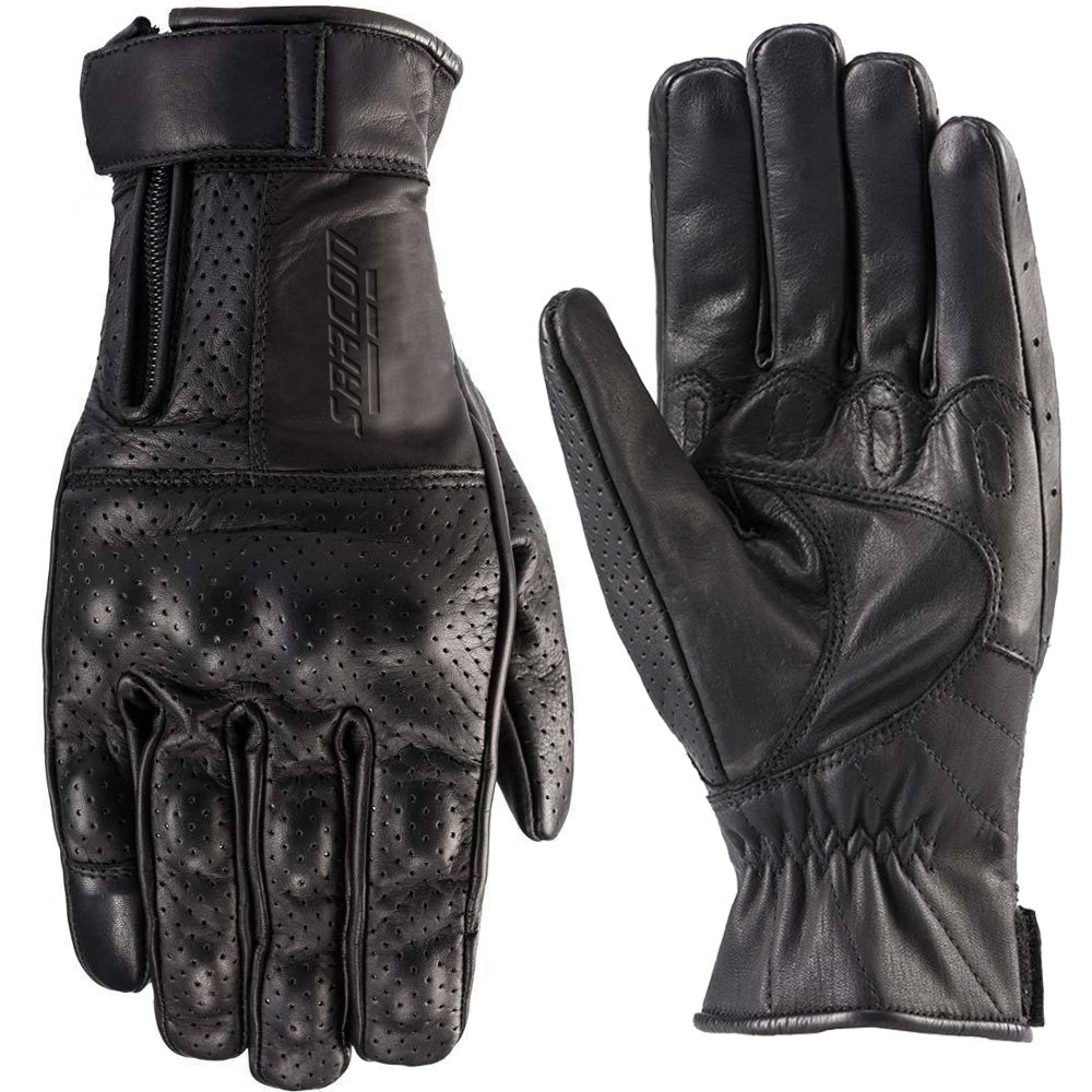 WIGGINS perforated leather riding gloves short manufacturer breathable motorcycle gloves Maxler Motosport