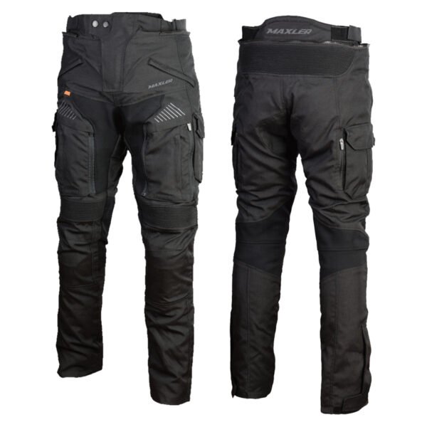 Kingsley private label textile motorcycle trousers OEM manufacturing by Maxler Motosport