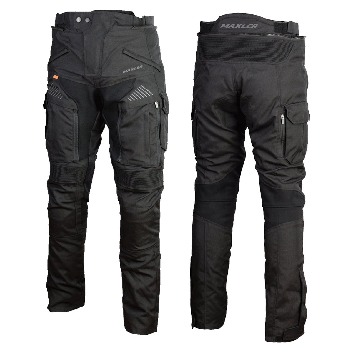 Kingsley private label textile motorcycle trousers OEM manufacturing by Maxler Motosport
