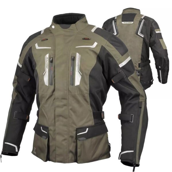 Varen private label long textile motorcycle jacket B2B OEM manufacturer Maxler Motosport