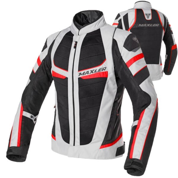Sebastian Vale textile summer jacket factory OEM motorcycle apparel by Maxler Motosport