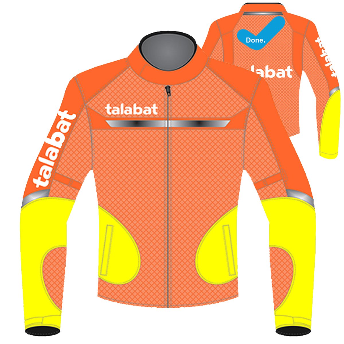 CR-001 delivery rider jacket supplier OEM textile jacket with reinforced Cordura and ballistic nylon by Maxler Motosport