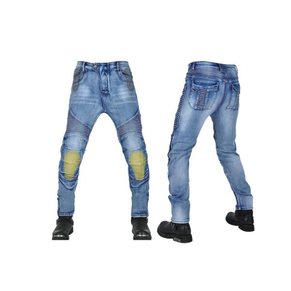 Theodore Raine private label riding denim jeans with reinforced protection by Maxler Motosport