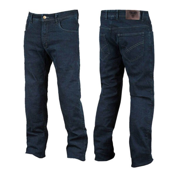 Julian Stroud textile riding denim jeans with reinforced protection by Maxler Motosport