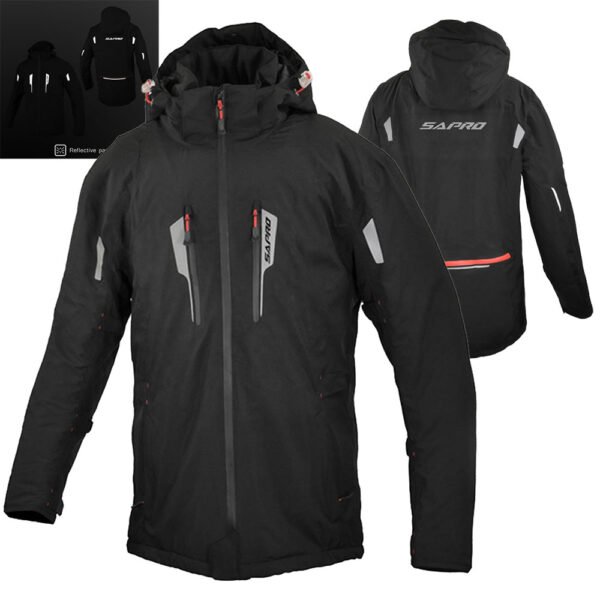 Zaren EN 17092 softshell motorcycle jacket in Softshell Fabric Waterproof Repellent & Windproof by Maxler Motosport