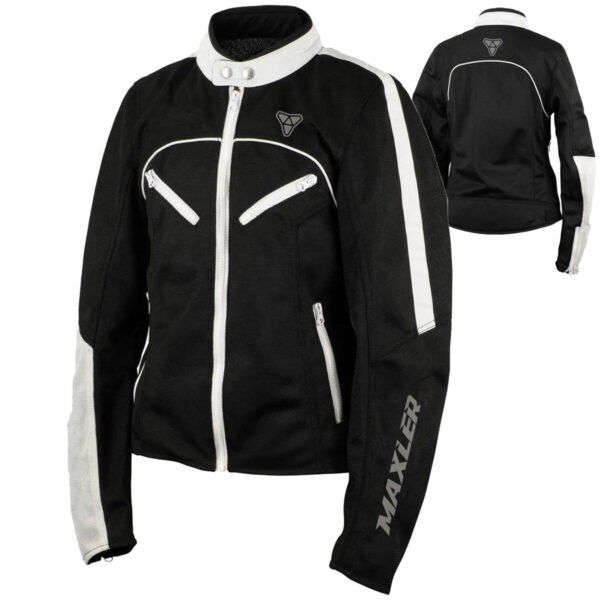 Sentinel Pro OEM short textile motorcycle jacket manufactured by Maxler Motosport