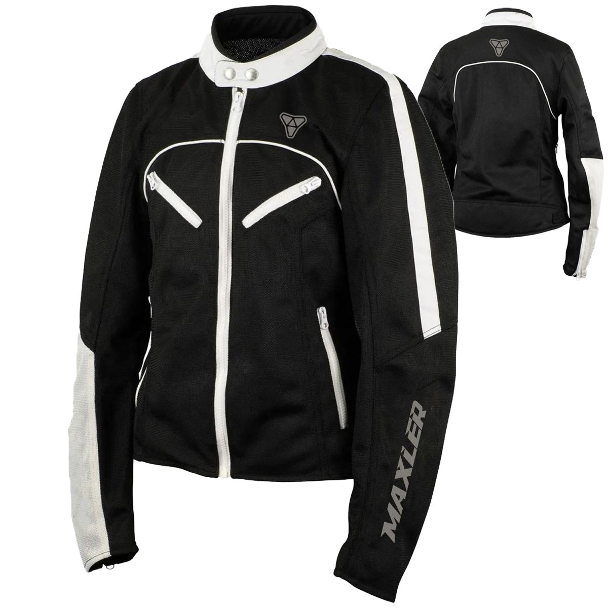 Sentinel Pro OEM short textile motorcycle jacket manufactured by Maxler Motosport