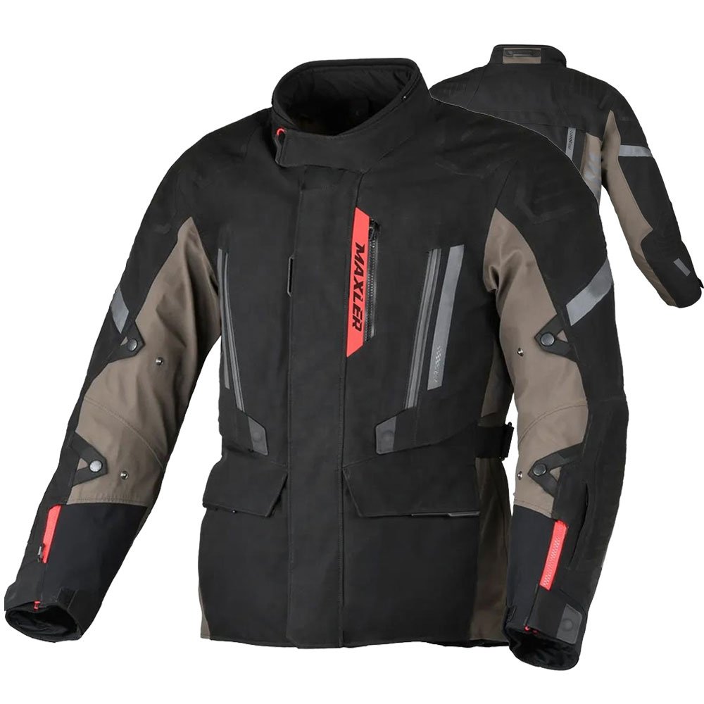 Lander waterproof long textile motorcycle jacket B2B OEM touring manufacturer Maxler Motosport
