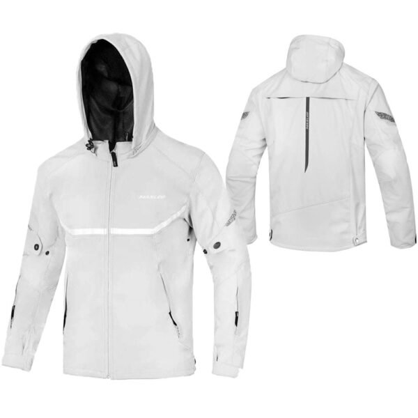 Tavon biker softshell jacket for USA brands in Softshell Fabric Waterproof Repellent & Windproof by Maxler Motosport