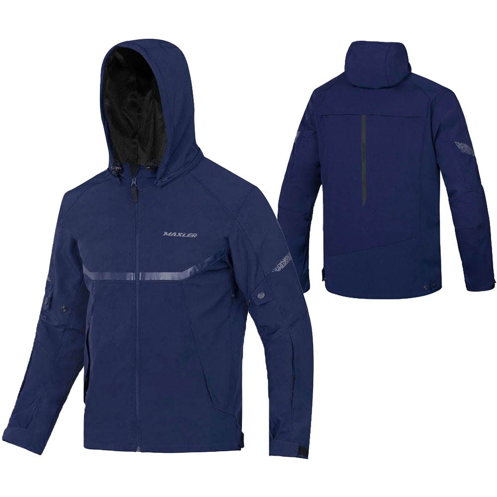 Vaylen motorcycle softshell jacket for European market in Softshell Fabric Waterproof Repellent & Windproof by Maxler Motosport