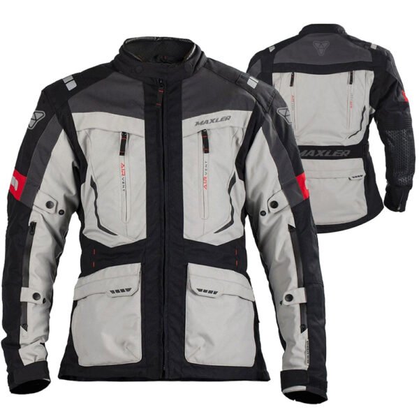 Paxson long textile motorcycle jacket men B2B OEM touring manufacturer Maxler Motosport