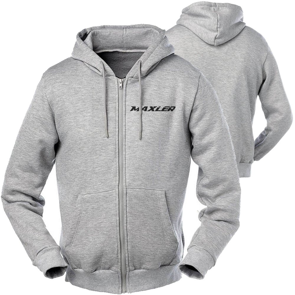 SCN 524 motorcycle armoured hoodie cotton fleece aramid reinforced protective hoodie by Maxler