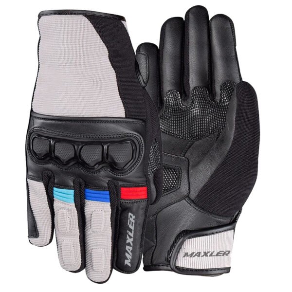 DRIFT motorcycle summer riding gloves fourway stretch fabric gloves by Maxler Motosport