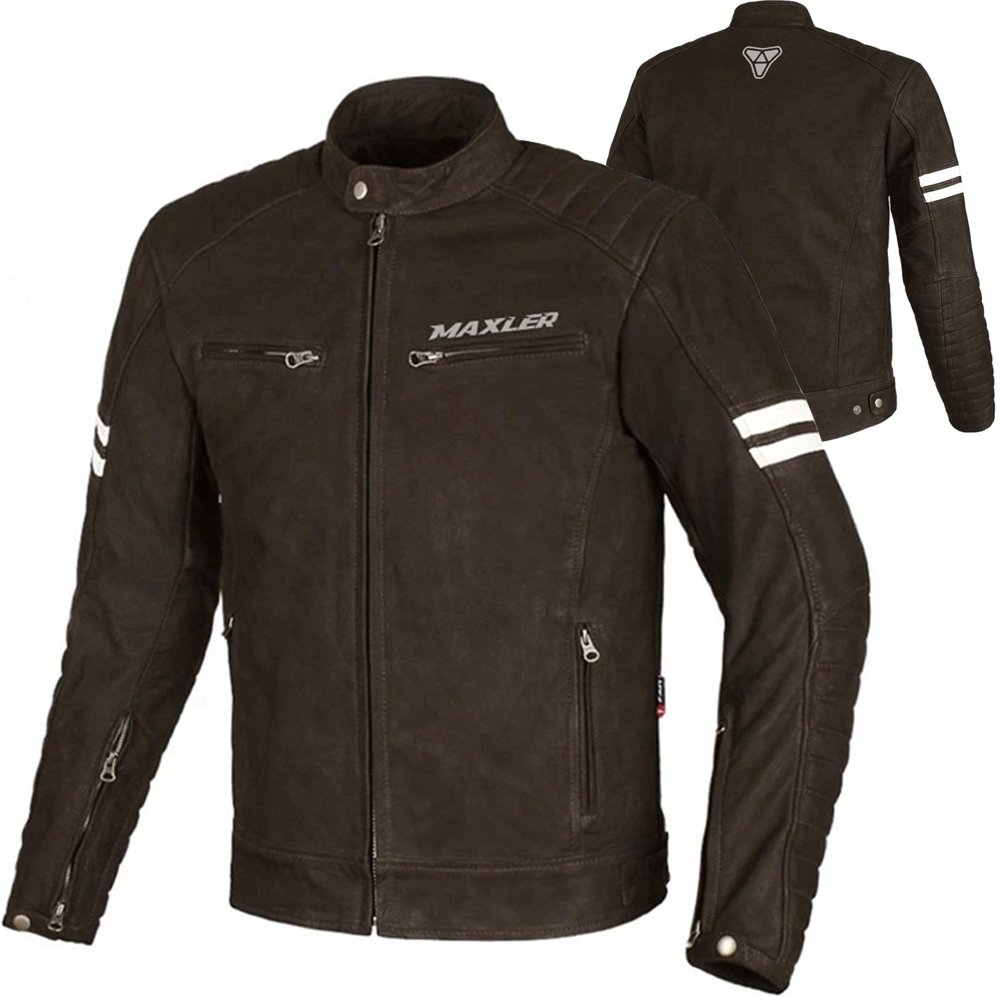 IGNIS bulk motorbike leather jackets vintage cafe racer distressed cowhide 1.1–1.3mm OEM CE ready production