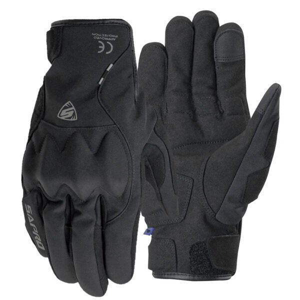 PREDATOR textile riding gloves softshell motorcycle gloves by Maxler Motosport